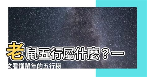 鼠五行|【老鼠五行屬什麼】老鼠五行屬什麼？屬鼠五行解析與幸運色彩一。